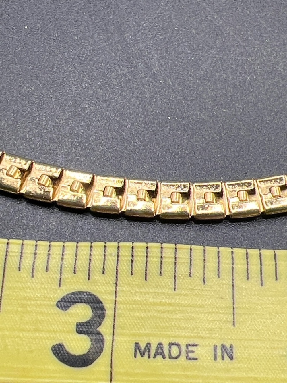 Napier Gold-Tone Box Link Choker Necklace - Picture 3 of 6